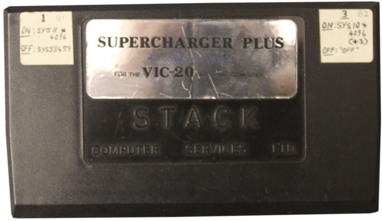 Scan of Document: Supercharger Plus for the VIC-20