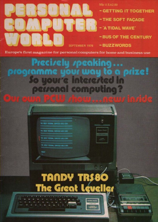 Scan of Document: Personal Computer World - September 1978