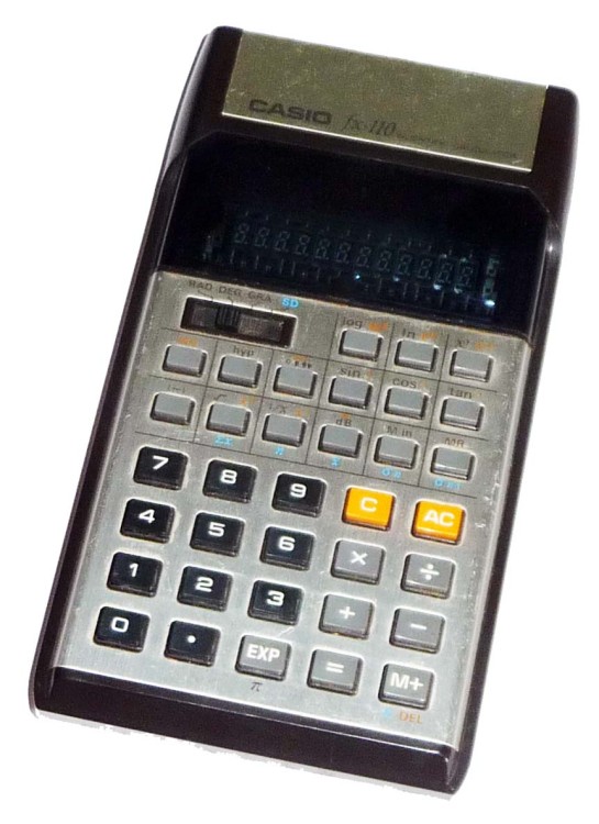 Casio FX-110 Scientific Calculator - Computing History