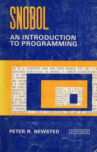 SNOBOL An Introduction to Programming
