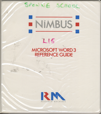  RM Nimbus Microsoft Word 3 Reference Guide PN 17632