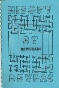 Hisoft NewBrain DEVPAC Manual