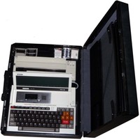 Telsoft Epson PX-8 Computer + Epson P80-X Printer in Samsonite Case