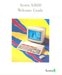 Acorn A3020 Welcome Guide
