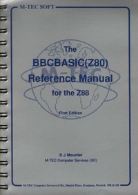 BBCBASIC(Z-80) Reference Manual for the Z-88