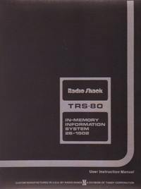TRS-80 IN-MEMORY INFORMATION SYSTEM