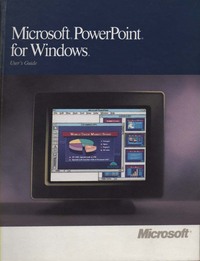 Microsoft Powerpoint for Windows: User's Guide