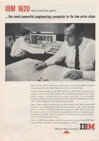 IBM 1620 engineering computer