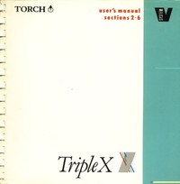 Triple X - Users Manual - Sections 2-6