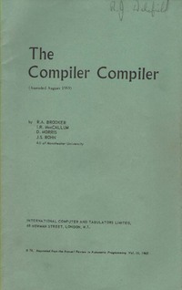 The Compiler Compiler