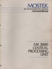 Mostek Z80 Technical Manual