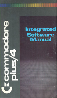 Commodore plus/4 Integrated Software Manual