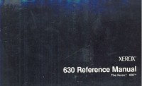 Xerox Model 630 Reference Manual
