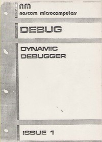 Nascom DEBUG Dynamic Debugger Manual Issue 1
