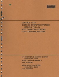 Cyber 70 Computer Systems