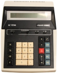 Silver-Reed LC121M Calculator