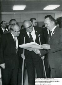 69120 Kenneth Hall, Sir Gordon Radley and Frantisek Korihek