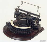 60886  Hammond 12 typewriter