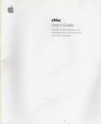 Apple eMac User's Guide