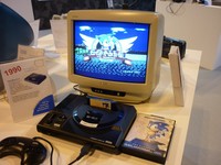Sega Mega Drive with Sonic the Hedgehog