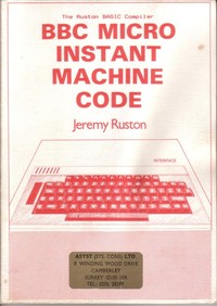 BBC Micro Instant Machine Code