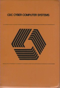 CDC Cyber Computer Systems Manuals