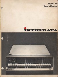 Interdata Model 70 Users Manual