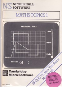 Maths Topics 1 (Disk)