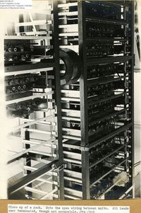 61851  Close-up of a LEO I rack  (1950)