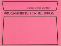 Video Genie System - Programming For Beginners