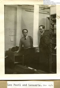 61862  Leo Fantl and Ernest Lenaerts  (1952)