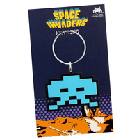 Space Invaders Alien Keyring