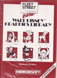 Fleet Street Editor: Walt Disney Graphics Library