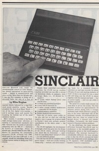 Sinclair ZX81 - Review