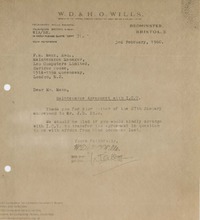 62839 Maintenance Agreement Transfer, 3rd Feb 1960