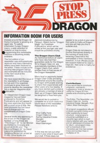 Dragon Stop Press - Issue 2