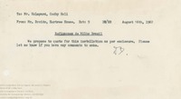 62870 Draft quotation for LEO III, Redinacoes de Milho Brasil, 16th August 1962