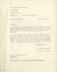 62939 Correspondence with the Inland Revenue and HMSO regarding contract and scheduling, Dec 1954-Feb 1955 