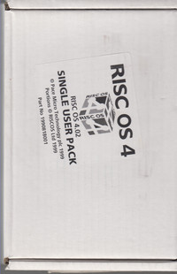 RISC OS 4 single user pack