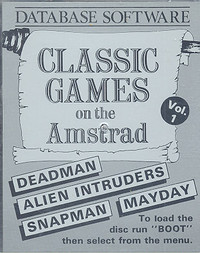 Classic Games On The Amstrad (Disk)