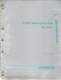 UNIX Station Users Guide SU-0107