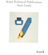 Acorn Technical Publications Style Guide