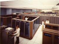 CDC announces the 7600 supercomputer
