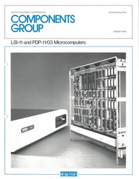 DEC launches PDP-11/03