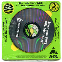 AOL Free 120 Hours CD