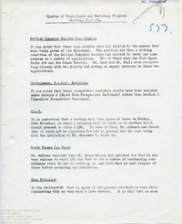 64465 Consultancy and Marketing Progress Minutes and Full Report, 21st Nov 1958