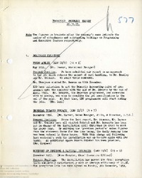 64483 Marketing Progress Report, 20th Nov 1959