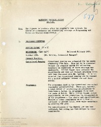 64489 Marketing Progress Report, 22nd Jul 1960