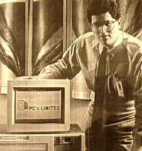 Michael Dell founds the Dell Computer Corporation