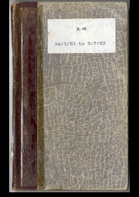 Lenaerts Notebook 14 (16 Mar - 5 Jul 1953)
